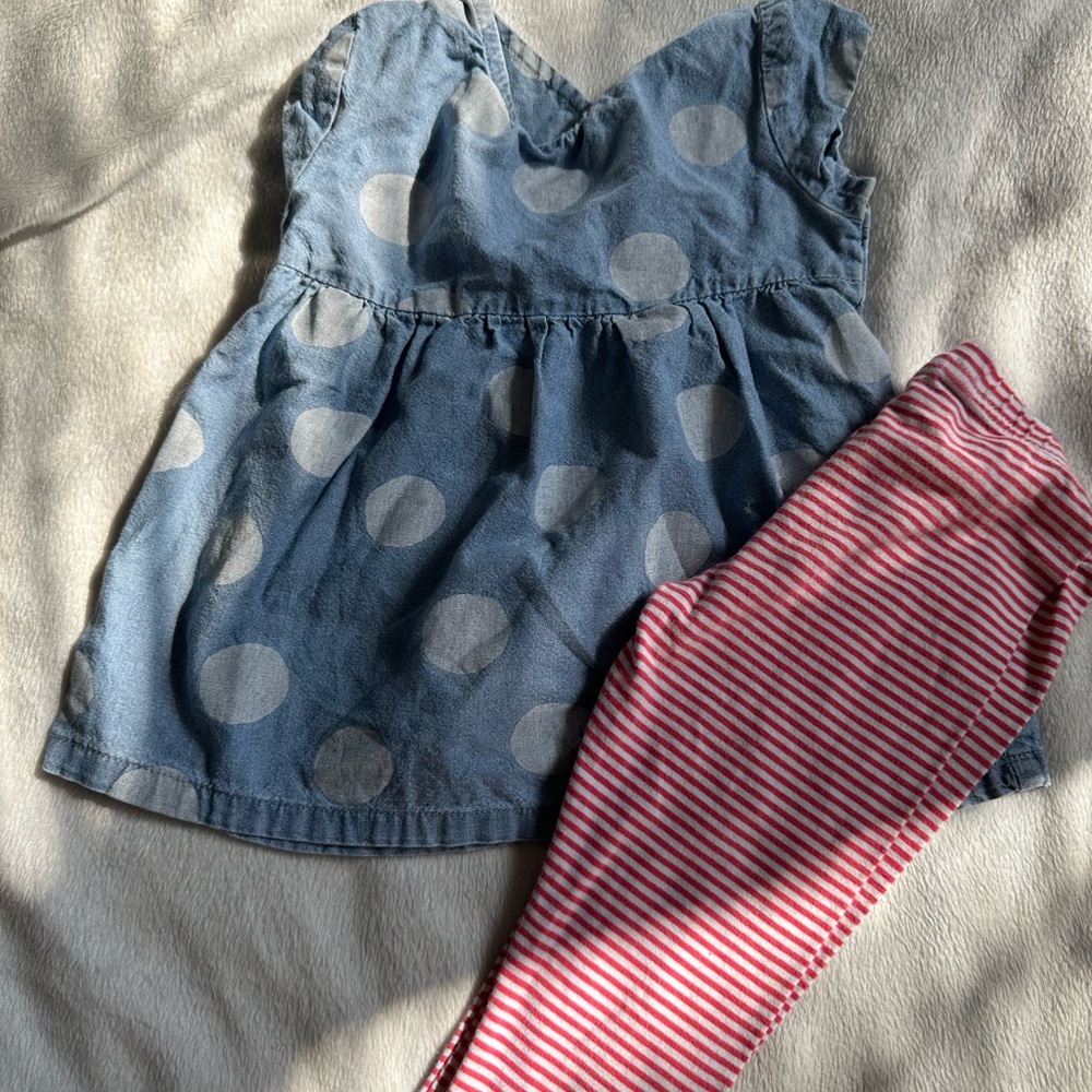 Carter’s 18M Shirt and Pants Combo. Like New